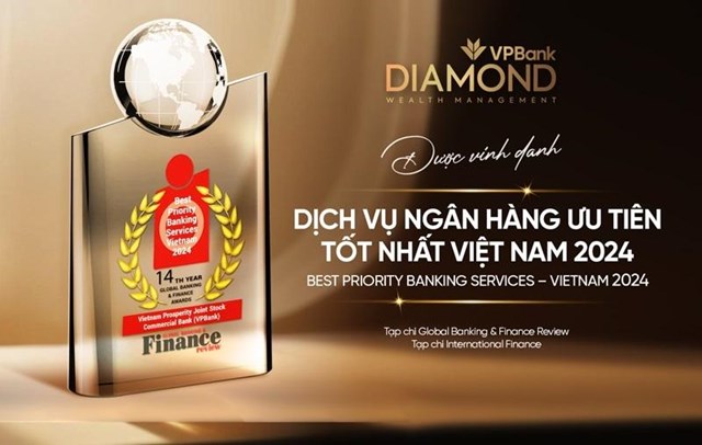 VPBank đồng thời được 2 tổ chức quốc tế uy t&#237;n vinh danh “Dịch vụ ng&#226;n h&#224;ng ưu ti&#234;n tốt nhất Việt Nam” - Ảnh 1