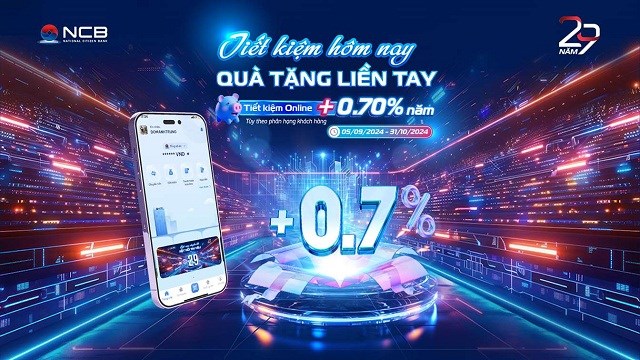 Mừng sinh nhật 29 năm, NCB tung qu&#224; tặng hấp dẫn tri &#226;n kh&#225;ch h&#224;ng - Ảnh 2