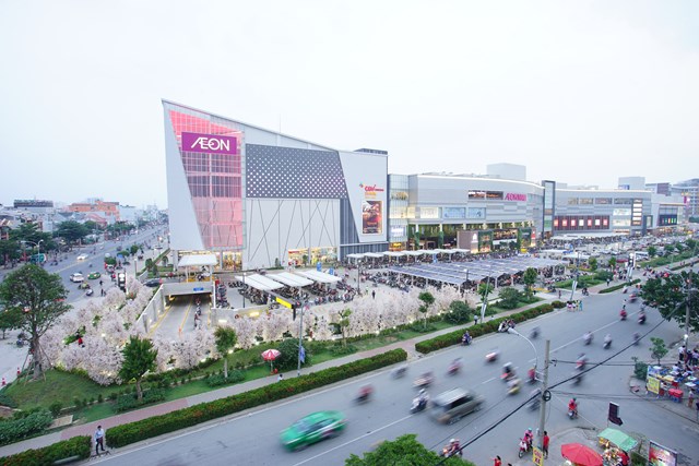 Trung t&acirc;m thương mại Aeon Mall B&igrave;nh T&acirc;n. (Ảnh minh họa)