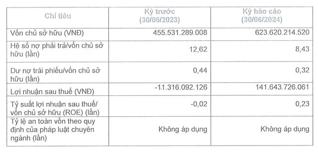 T&igrave;nh h&igrave;nh t&agrave;i ch&iacute;nh định kỳ nửa đầu năm 2024 của Dịch vụ Đầu tư Lucky House.