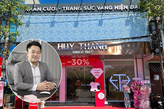 CEO Huy Thanh Jewelry Đỗ Huy Th&agrave;nh.