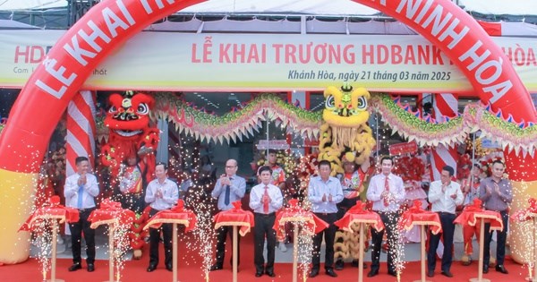 Ngày 21/3/2025, HDBank chính thức khai trương Chi nhánh HDBank Ninh Hòa