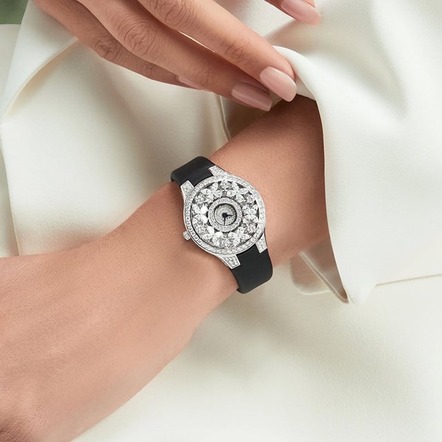 Classic Butterfly Diamond được coi l&agrave; kiệt t&aacute;c đồng hồ đ&iacute;nh kim cương, biểu tượng của sự xa hoa v&agrave; tinh xảo. Ảnh: Graff