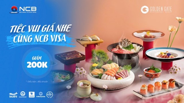 Chi ti&#234;u thả ga, n&#226;ng tầm trải nghiệm với thẻ t&#237;n dụng NCB - Ảnh 2