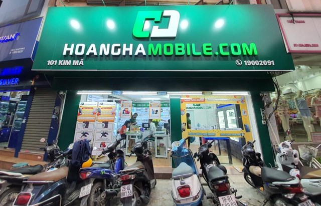 Ho&agrave;ng H&agrave; Mobile đang sở hữu chuỗi cửa h&agrave;ng b&aacute;n lẻ với mạng lưới hơn 128 chi nh&aacute;nh phủ khắp cả nước