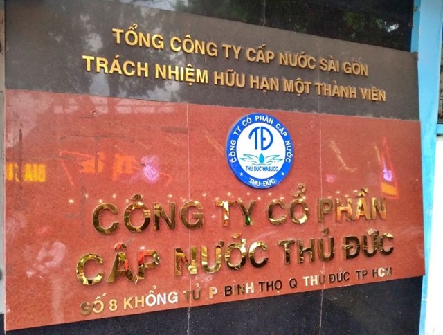 C&ocirc;ng ty Cổ phần cấp nước Thủ Đức c&oacute; địa chỉ tại số 8 Khổng Tử, phường B&igrave;nh Thọ, quận Thủ Đức, TP.HCM