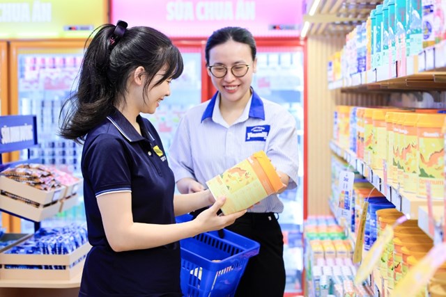Thương hiệu quốc d&acirc;n Vinamilk giữ vị tr&iacute; số 1 Việt Nam v&agrave; kh&ocirc;ng ngừng vươn tầm thế giới - Ảnh: Vi Nam
