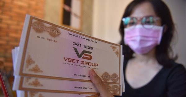 L&ocirc; tr&aacute;i phiếu ph&aacute;t h&agrave;nh chui của VsetGroup.