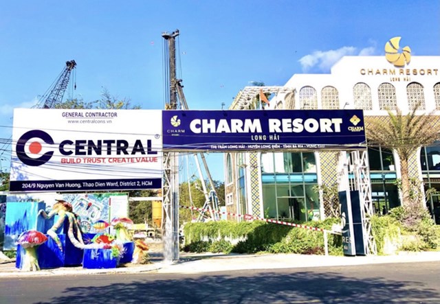 Chủ đầu tư dự &aacute;n Charm Resort Long Hải bị phạt 230 triệu v&igrave; sai phạm x&acirc;y dựng.