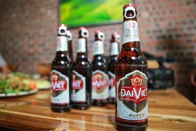 Bia Đại Việt l&agrave; thương hiệu nổi tiếng nhất của Tập đo&agrave;n Hương Sen.