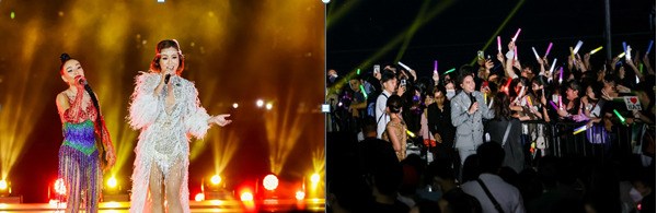 C&aacute;c nghệ sĩ trẻ như Thảo Trang, Phương Vy, ST Sơn Thạch "khuấy đảo" đại nhạc hội trước thềm năm mới
