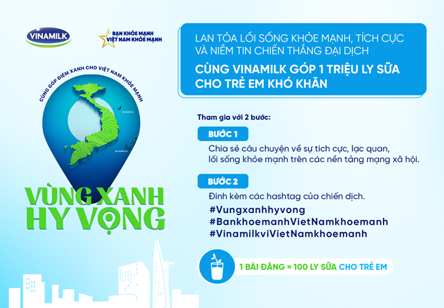 Mọi người đều c&oacute; thể g&oacute;p th&ecirc;m "điểm xanh" c&ugrave;ng tạo n&ecirc;n nhiều "v&ugrave;ng xanh hy vọng" &nbsp;