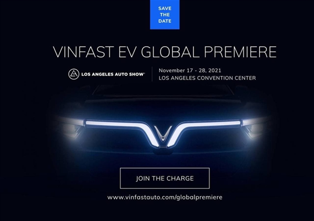 VinFast c&#244;ng bố 2 mẫu xe điện mới tại Los Angeles Auto Show 2021 - Ảnh 1