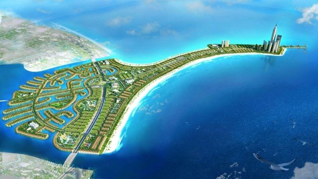 Vinhomes Green Paradise sở hữu địa thế &ldquo;tựa rừng hướng biển&rdquo;, mật độ x&acirc;y dựng chỉ gần 16%