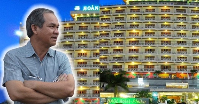 Bầu Đức đ&aacute; b&aacute;n kh&aacute;ch sạn Ho&agrave;ng Anh Gia Lai.