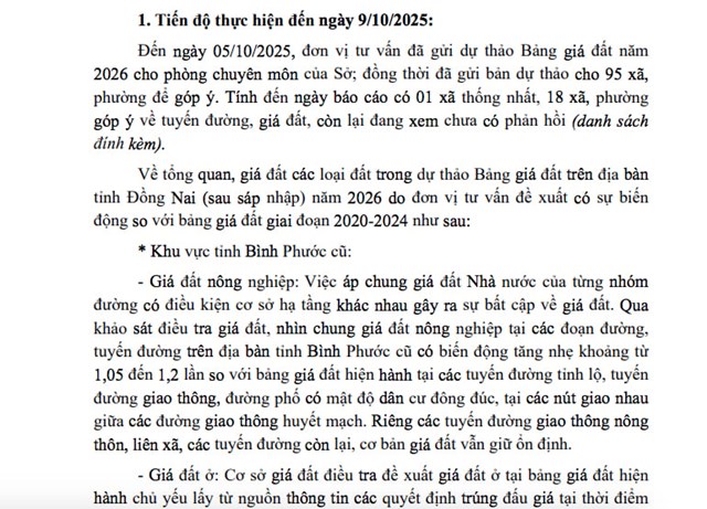 Gi&aacute; đất ở tại một số tuyến đường lớn tại phường B&igrave;nh Phước giảm từ 10 - 20%.
