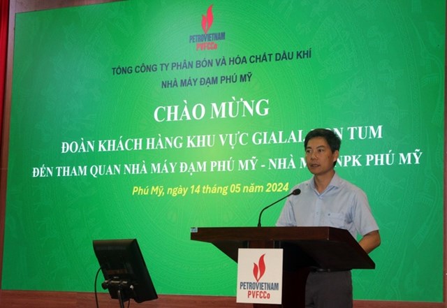 Đo&#224;n L&#227;nh đạo c&#225;c c&#244;ng ty, n&#244;ng trường C&#224; Ph&#234; khu vực Gia Lai – Kon tum tham quan nh&#224; m&#225;y Đạm Ph&#250; Mỹ - Ảnh 2