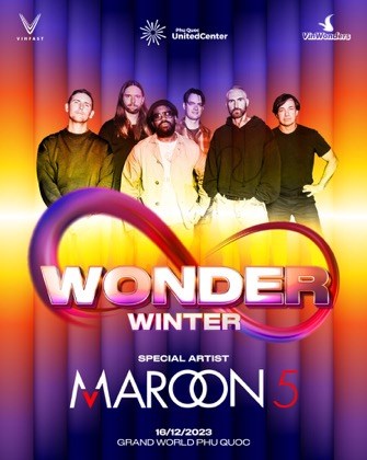 Maroon 5 sẽ l&agrave; &ldquo;ng&ocirc;i sao ch&iacute;nh&rdquo; của 8Wonder Winter Festival m&ugrave;a thứ 2 &nbsp;