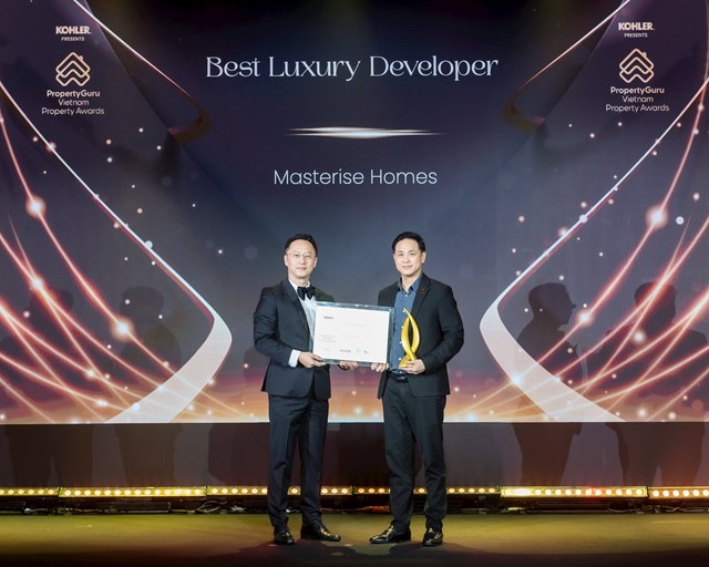 Masterise Homes nhận giải “Best Luxury Developer” tại PropertyGuru Vietnam Property Awards 2025 Masterise Homes nhận giải “Best Luxury Developer” tại PropertyGuru Vietnam Property Awards 2025