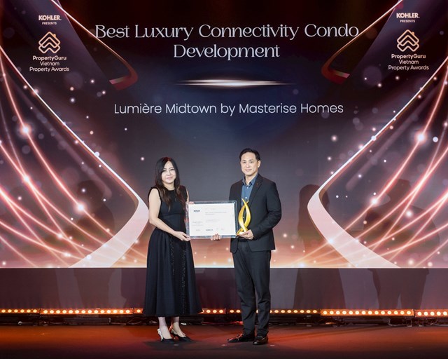 Dự án Lumière Midtown tại The Global City (TP. Hồ Chí Minh) do Masterise Homes phát triển cũng xuất sắc nhận giải “Best Luxury Connectivity Condo Development” Dự án Lumière Midtown tại The Global City (TP. Hồ Chí Minh) do Masterise Homes phát triển cũng xuất sắc nhận giải “Best Luxury Connectivity Condo Development”