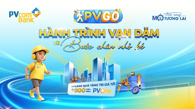 Trải nghiệm thử thách đi bộ, nhận thưởng hấp dẫn cùng PVcomBank - Ảnh 1 Trải nghiệm thử thách đi bộ, nhận thưởng hấp dẫn cùng PVcomBank - Ảnh 1