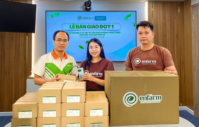 Phú Mỹ hợp tác cùng Enfarm: Bước tiến trong chuyển đổi số nông nghiệp Việt Nam - Ảnh 1 Phú Mỹ hợp tác cùng Enfarm: Bước tiến trong chuyển đổi số nông nghiệp Việt Nam - Ảnh 1