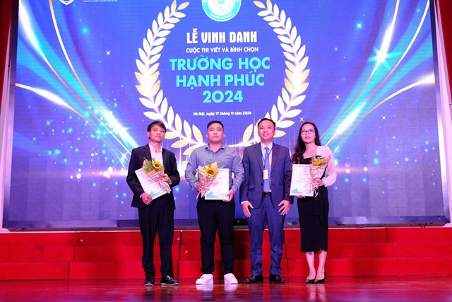 Ban Tổ chức tri &acirc;n c&aacute;c nh&agrave; t&agrave;i trợ đồng h&agrave;nh c&ugrave;ng Lễ vinh danh cuộc thi viết v&agrave; b&igrave;nh chọn "Trường học hạnh ph&uacute;c" - năm 2024.