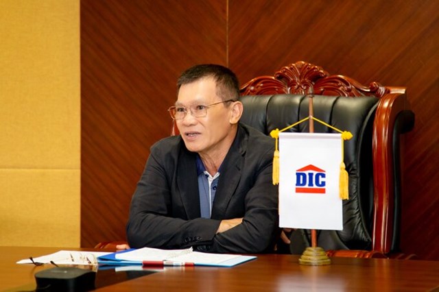 Chủ tịch DIG - &ocirc;ng Nguyễn Thiện Tuấn khẳng định sẽ ho&agrave;n th&agrave;nh kế hoạch l&atilde;i trước thuế cả năm 2022 l&agrave; 1.900 tỷ đồng.