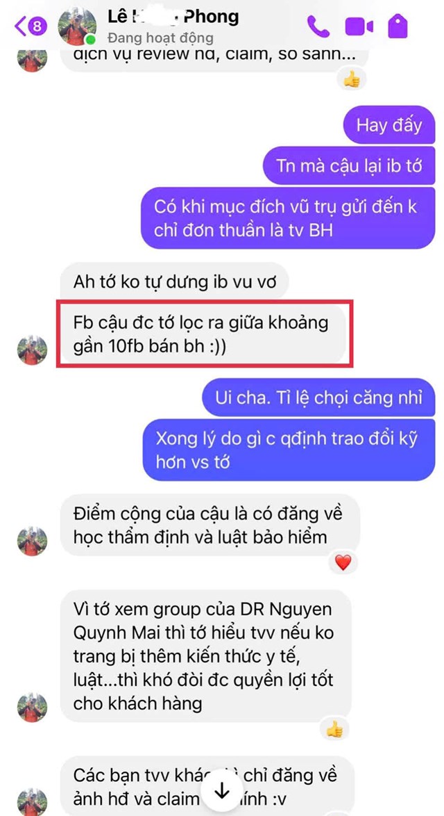 H&agrave;nh tr&igrave;nh tham gia bảo hiểm đầy th&uacute; vị, như k&eacute;n vợ của anh Phong. Ảnh: NVCC