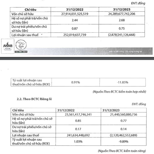 T&igrave;nh h&igrave;nh t&agrave;i ch&iacute;nh năm 2023 của&nbsp;Trung Nam Group.