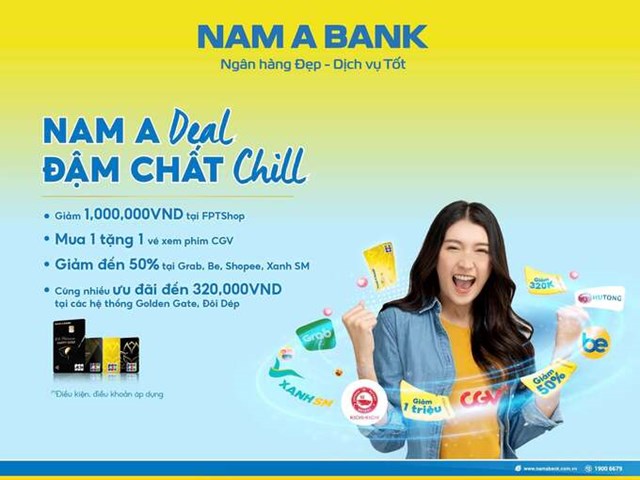 Chủ thẻ Nam A Bank JCB nhận h&#224;ng loạt ưu đ&#227;i dịp cuối năm - Ảnh 1