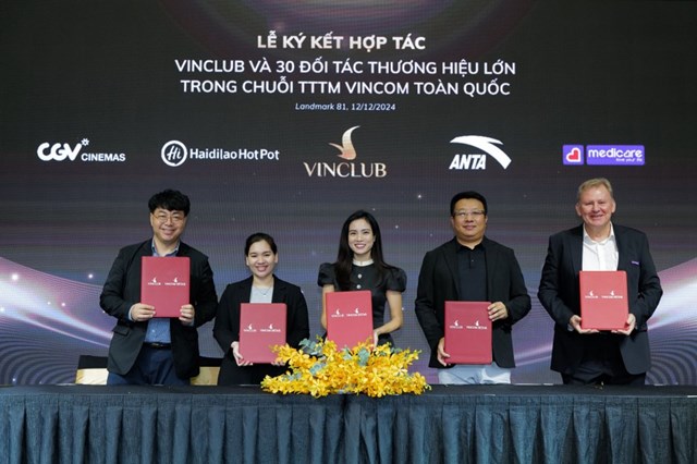 VinClub hợp t&#225;c với hơn 30 thương hiệu h&#224;ng đầu trong hệ thống TTTM Vincom, mở rộng đặc quyền cho kh&#225;ch h&#224;ng th&#226;n thiết - Ảnh 1