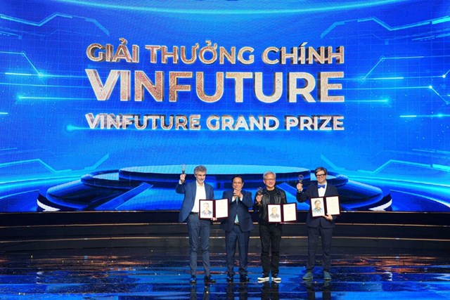 Giải thưởng Ch&iacute;nh VinFuture 2024 vinh danh những đ&oacute;ng g&oacute;p đột ph&aacute; để th&uacute;c đẩy sự tiến bộ của học s&acirc;u