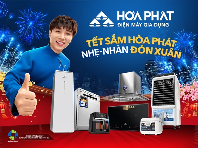 Đ&#243;n Tết &quot;Nhẹ-Nh&#224;n-Khỏe&quot; với loạt sản phẩm mới từ Điện m&#225;y Gia dụng H&#242;a Ph&#225;t - Ảnh 1