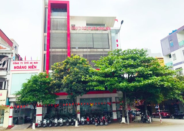 Tr&ecirc;n địa b&agrave;n tỉnh Hưng Y&ecirc;n, C&ocirc;ng ty TNHH Thương mại v&agrave; dịch vụ Ho&agrave;ng Hiền đ&atilde; c&oacute; 3 showroom &ocirc; t&ocirc;, 4 Head xe m&aacute;y, 1 cửa h&agrave;ng xe m&aacute;y điện,...