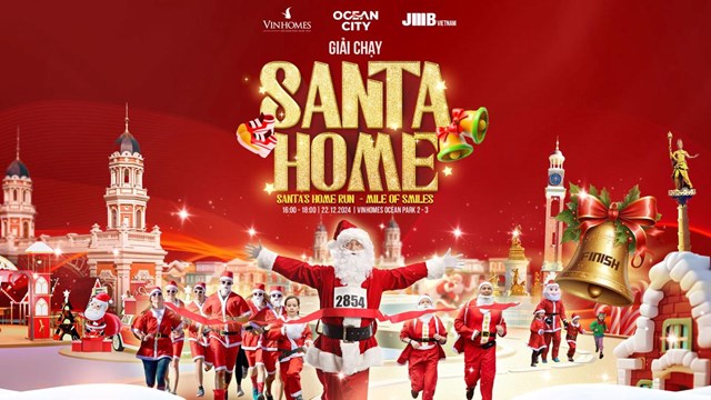 &ldquo;Santa&rsquo;s Home Run - Mile of Smile&rdquo; sẽ thiết lập kỷ lục mới cho Ocean City với gần 10.000 vận động vi&ecirc;n