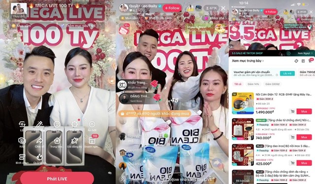 Phi&ecirc;n livestream 100 tỷ của k&ecirc;nh TikTok Quyền Leo Daily.