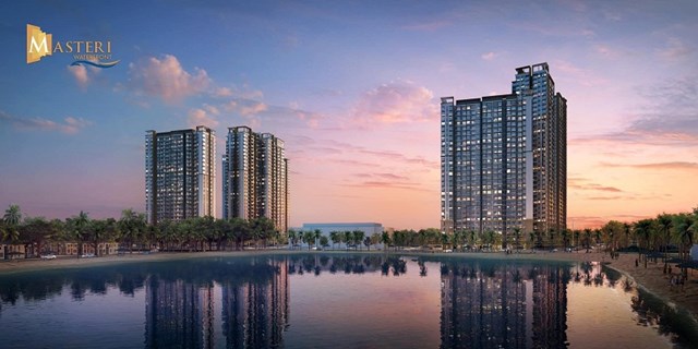 Phối cảnh dự &aacute;n Masteri Waterfront.