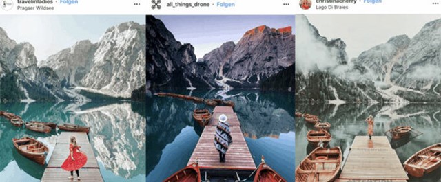 Nhờ Instagram, c&aacute;c địa điểm du lịch được nhiều người biết đến hơn. Ảnh: Instagram.