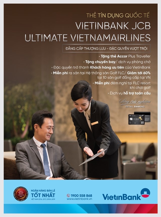 “Quyền năng” của tấm thẻ VietinBank JCB Ultimate Vietnam Airlines - Ảnh 2