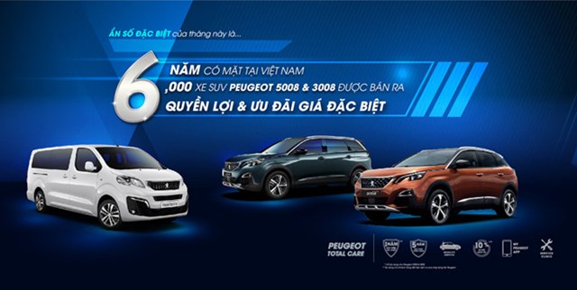 Peugeot ưu đ&#227;i gi&#225; đến 50 triệu đồng v&#224; nhiều quyền lợi hấp dẫn kh&#225;c - Ảnh 1