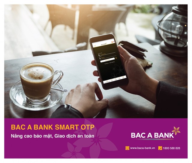 Phương thức x&#225;c thực giao dịch n&#226;ng cao Smart OTP d&#224;nh cho kh&#225;ch h&#224;ng c&#225; nh&#226;n tại BAC A BANK - Ảnh 1