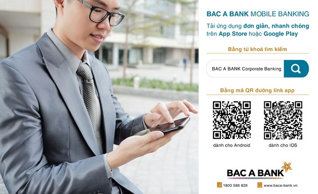 BAC A BANK ra mắt Mobile Banking d&#224;nh cho kh&#225;ch h&#224;ng doanh nghiệp - Ảnh 2