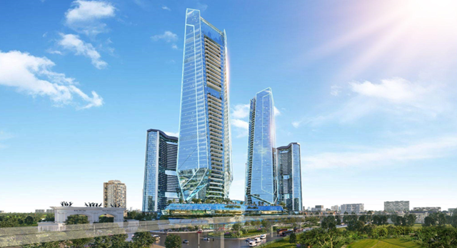 Dự &aacute;n Sunshine Wonder Tower - Khu phức hợp lớn nhất H&agrave; Nội c&oacute; quy m&ocirc; 5ha, bao gồm 5 t&ograve;a th&aacute;p cao từ 35 đến 47 tầng với điểm nhấn l&agrave; Trung t&acirc;m R&amp;D nghi&ecirc;n cứu c&ocirc;ng nghệ AI; hệ thống văn ph&ograve;ng l&agrave;m việc v&agrave; c&aacute;c trung t&acirc;m tổ chức hội nghị quốc tế, hỗ trợ khởi nghiệp s&aacute;ng tạo c&ocirc;ng nghệ, Co-Working Spaces; Game Center, kh&aacute;ch sạn quốc tế 6 sao; hệ thống căn hộ dịch vụ v&agrave; chuỗi tiện &iacute;ch - dịch vụ đa năng đ&aacute;p ứng mọi nhu cầu về nghi&ecirc;n cứu, l&agrave;m việc, nghỉ dưỡng, giải tr&iacute; v&agrave; mua sắm th&ocirc;ng minh.