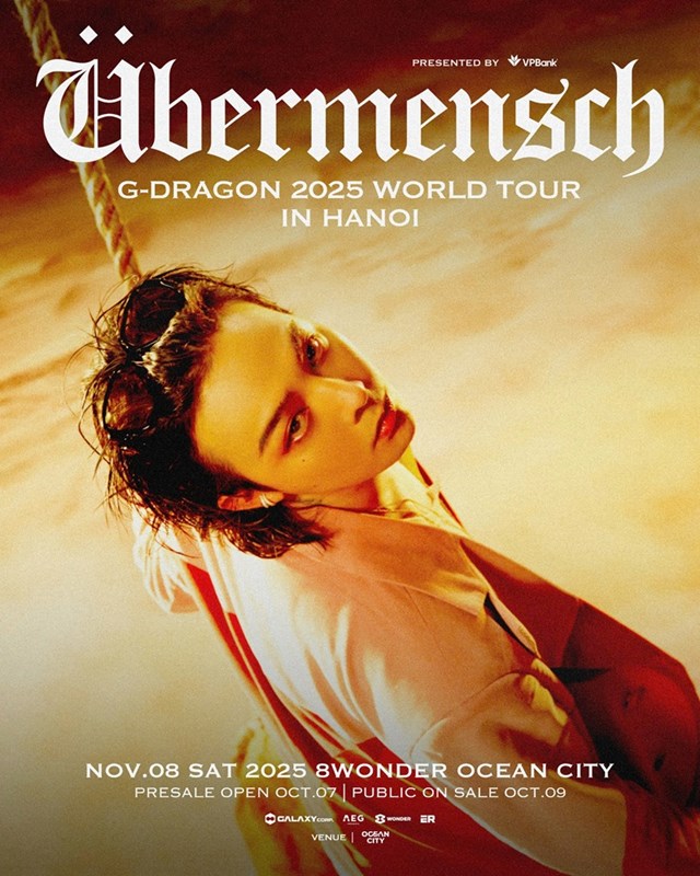 G-DRAGON 2025 WORLD TOUR [&Uuml;bermensch] sẽ mở ra cuộc c&aacute;ch mạng cho c&ocirc;ng nghiệp giải tr&iacute; nước nh&agrave;