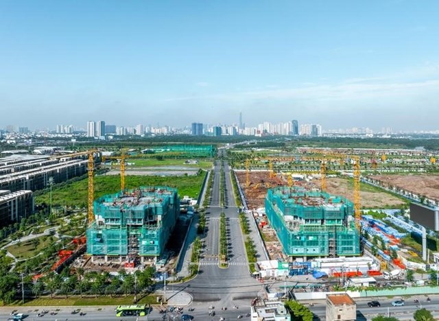 Đoạn đường Liên Phường giao với đoạn đường Đỗ Xuân Hợp, mở ra tuyến giao thông mới cho khu đông TP - Ảnh: Hiếu Giang Đoạn đường Liên Phường giao với đoạn đường Đỗ Xuân Hợp, mở ra tuyến giao thông mới cho khu đông TP - Ảnh: Hiếu Giang