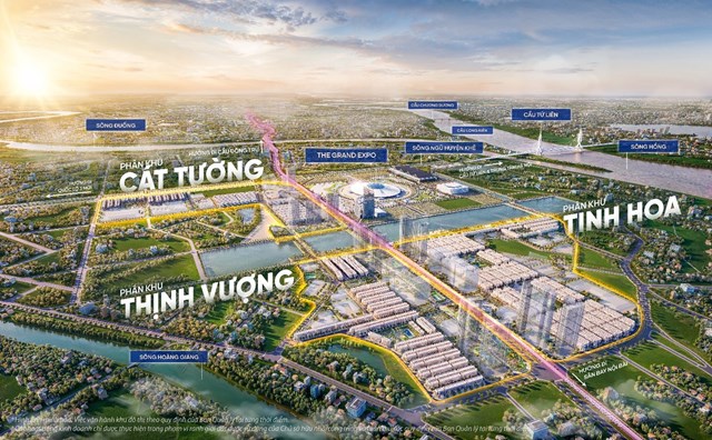 Vinhomes Global Gate trở th&agrave;nh một trục ph&aacute;t triển mới của ph&iacute;a Đ&ocirc;ng Bắc &nbsp;